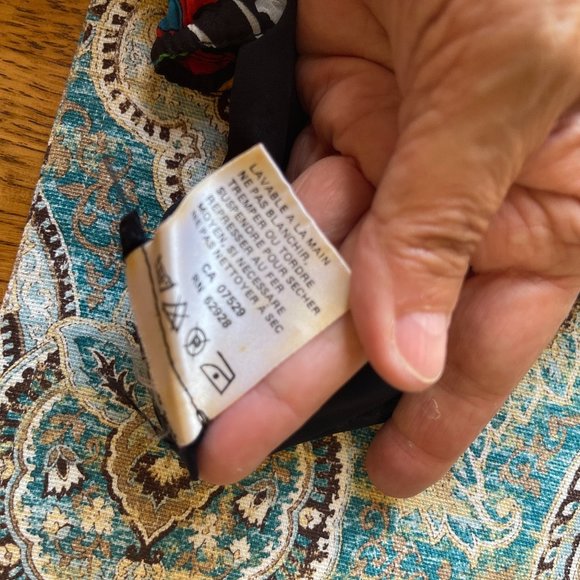 Diane Freis Two Piece Psychedelic Drop Waist Skirt Set Vintage Boho Festival VTG - Picture 6 of 16